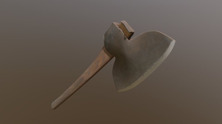 Higgins Canadian Pattern Broad Axe 3D Model