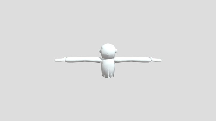 Gorilla Tag Fangame Monke 3D Model