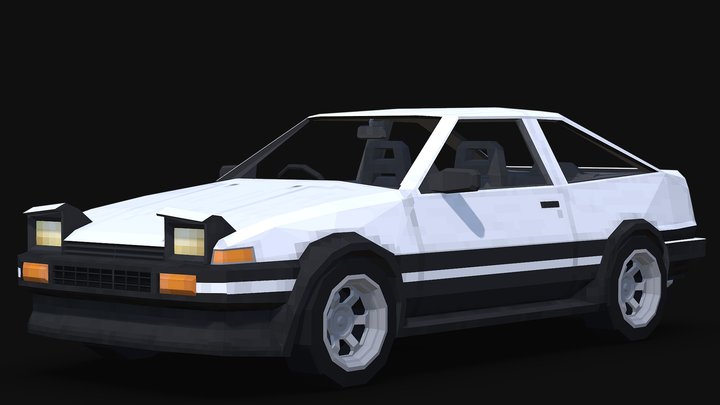 Ae86 3D Model
