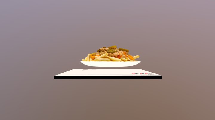 Fries 29 3D Model