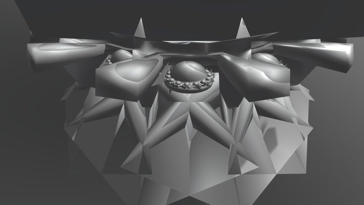 Proba stupa 3D Model