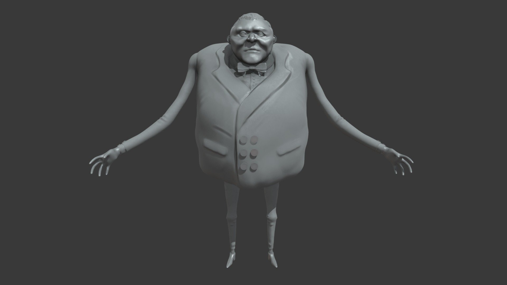 Anthony Hopkins (Tim Burton style) - Download Free 3D model by KarolinaP  (@KarolinaP) [c9698d7]