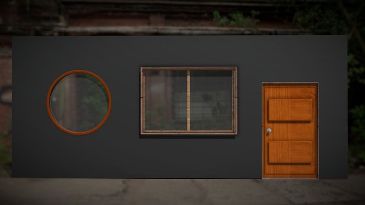 Door & Window 3D Model