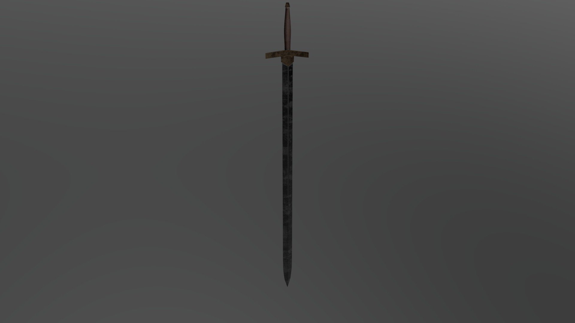 Low Poly Sword (Steel)