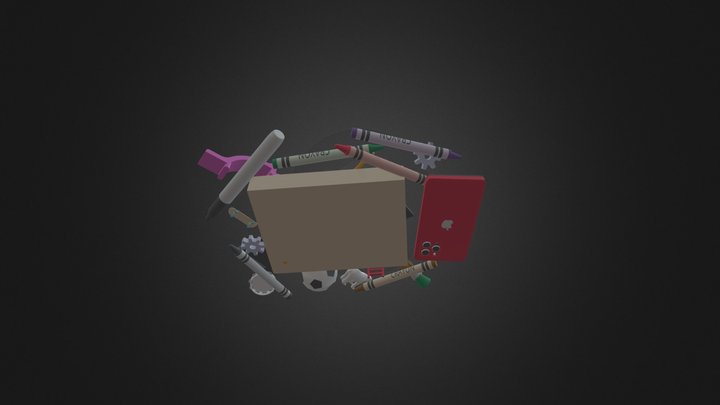 Toy Box 3D Model