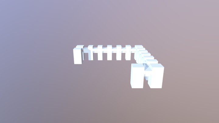 Fence Set 3D Model