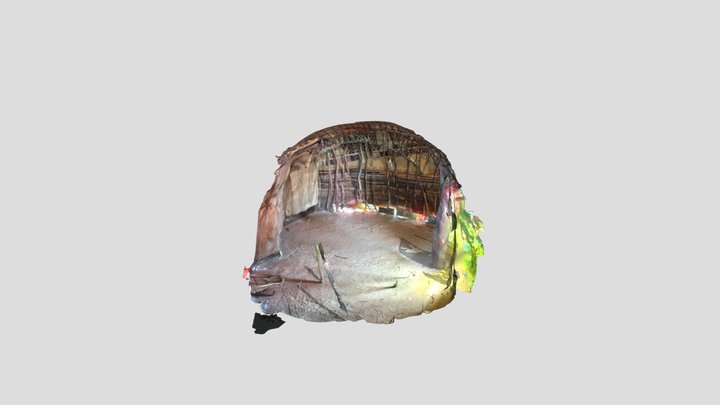 Inside_somaliland_taditional_house 3D Model