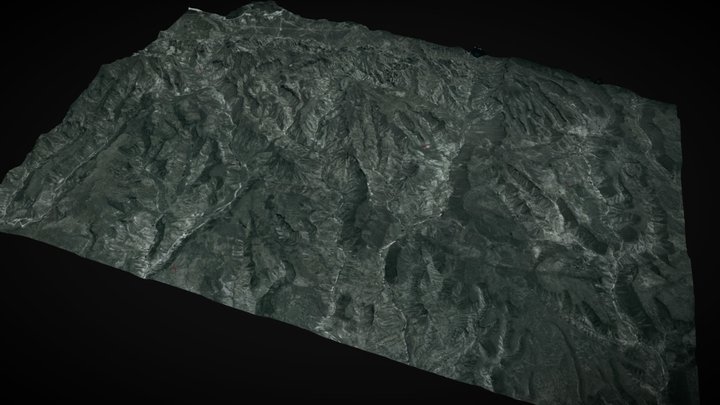 Baja California Sur - MX Aerial photo – Kostenloses 3D-Modell STL