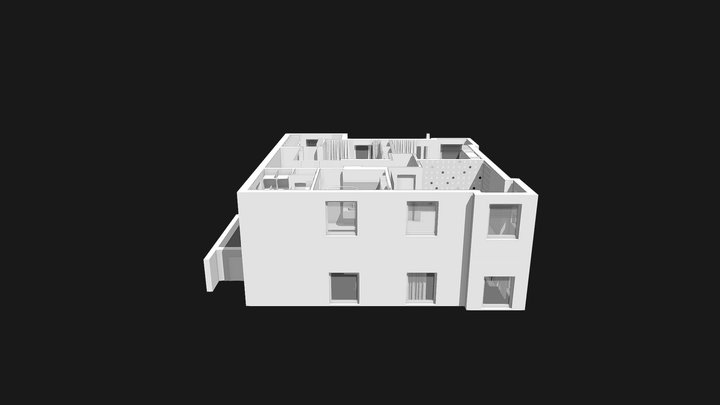 Планувальне рішення - 2-й поверх 3D Model