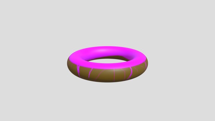 Donut 3D Model