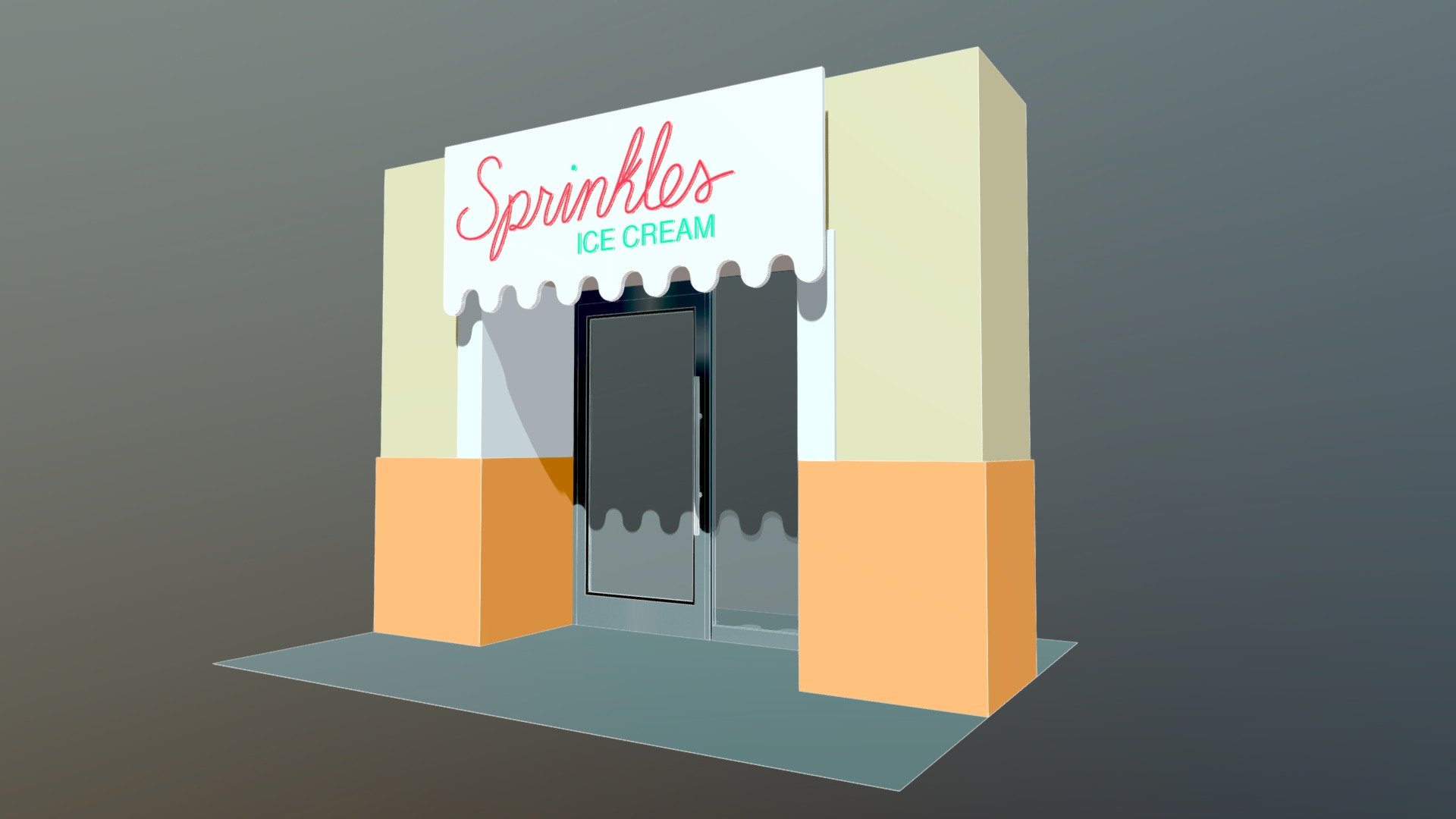 Dallas Sprinkles Mockup 3D model by Coast Workplace Solutions