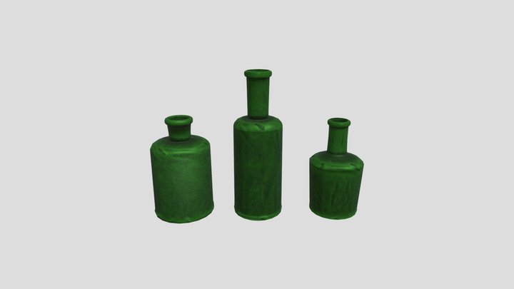 Bottles 3D Model