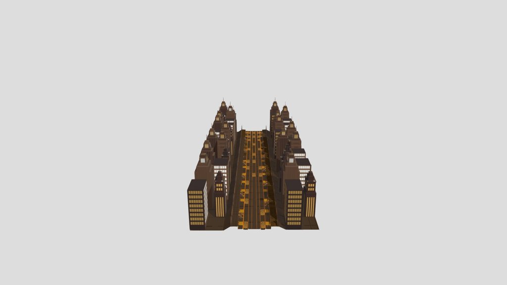 Stylized Track for 3D Running Game