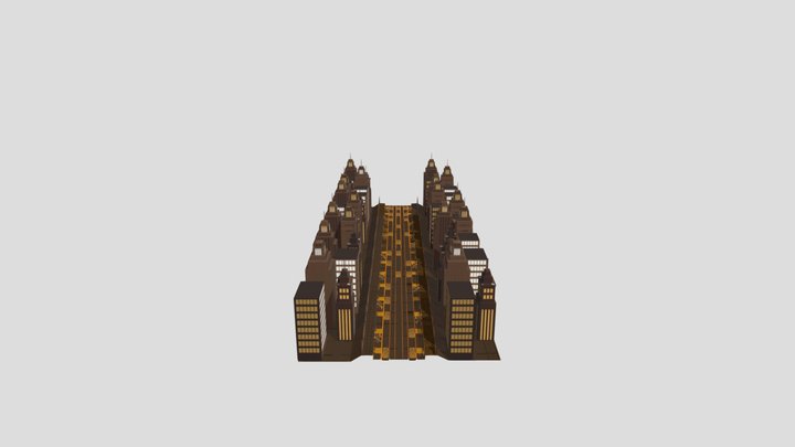 Stylized Track for 3D Running Game