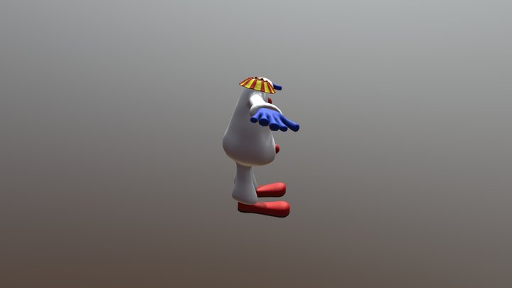 Clown 3D Model