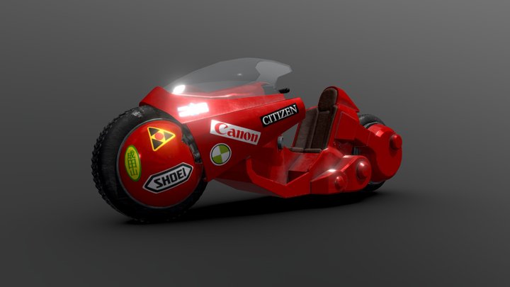 Kanedas's Bike 3D Model