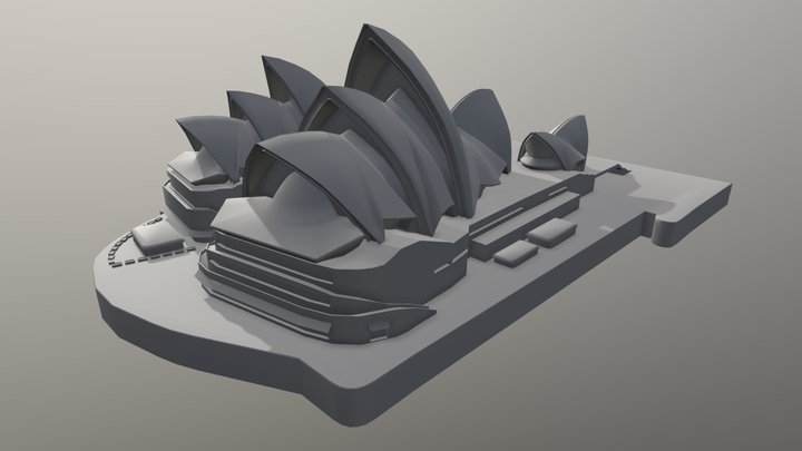 Sydney Opera House 3D Model