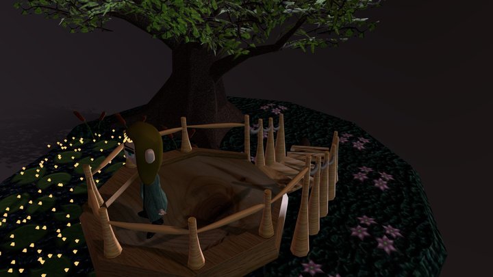 Monroy.Erica-diorama 3D Model