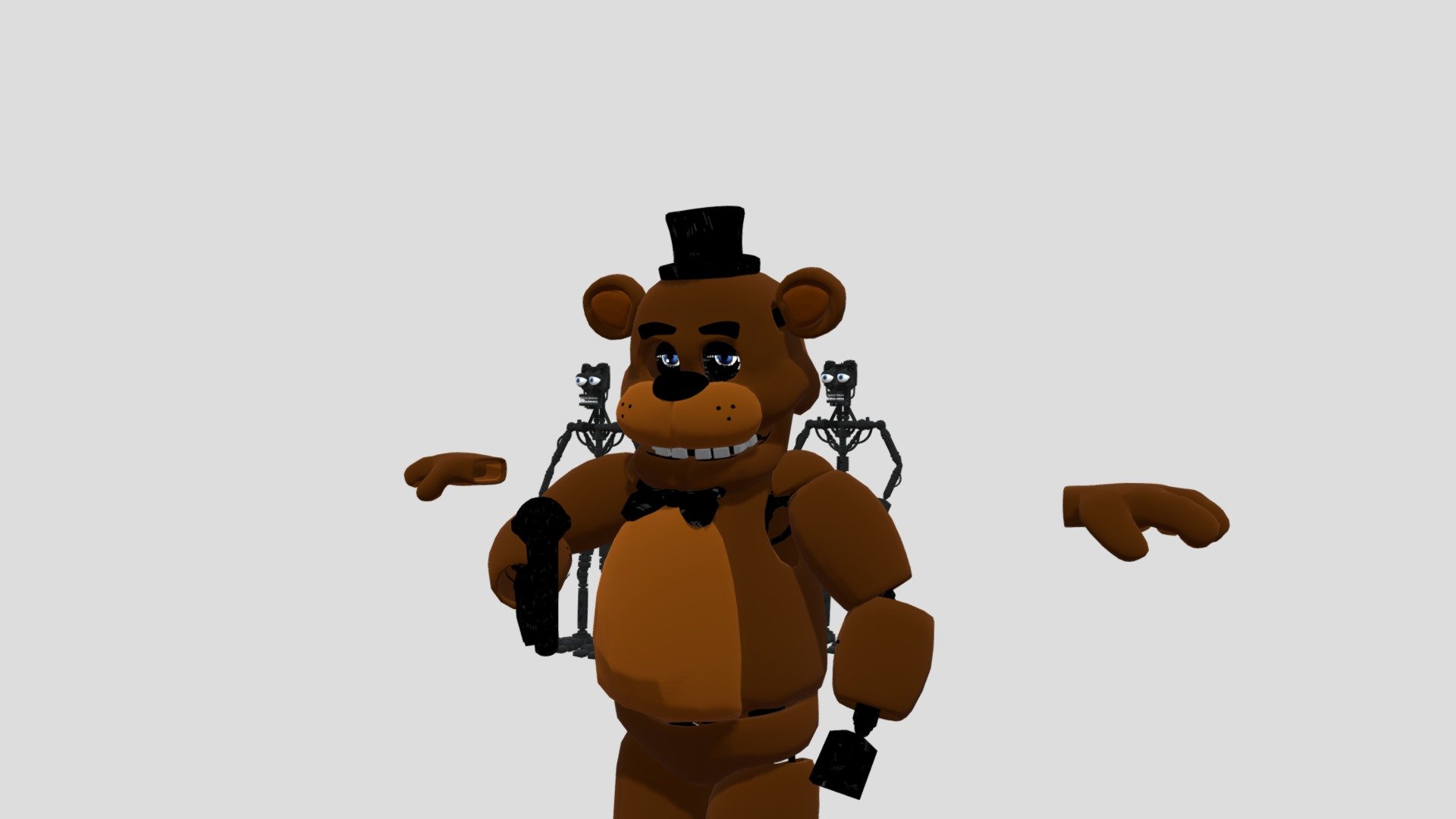 Fnaf 1 Teaser - Download Free 3D model by skylajade69 [c9712d4] - Sketchfab