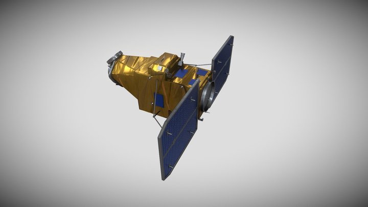 Gokturk1 Satellite 3D Model
