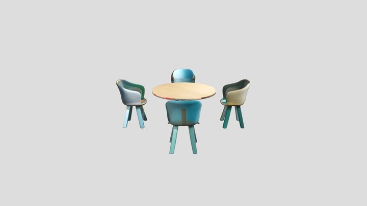Mobiliario escolar – Free 3D Model STL