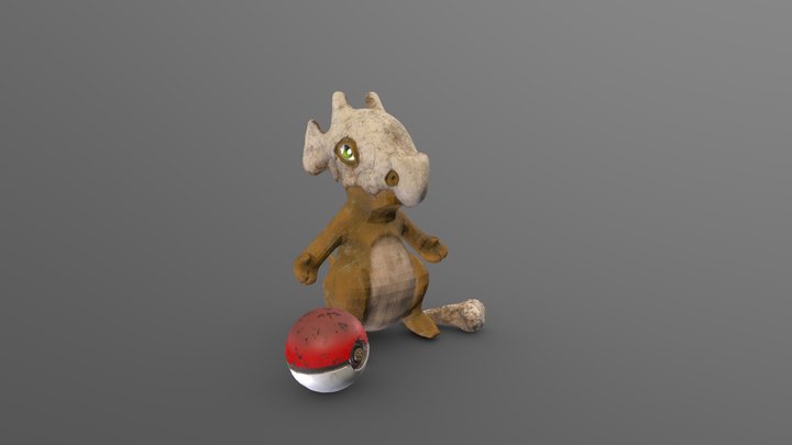 Cubone 3D Model