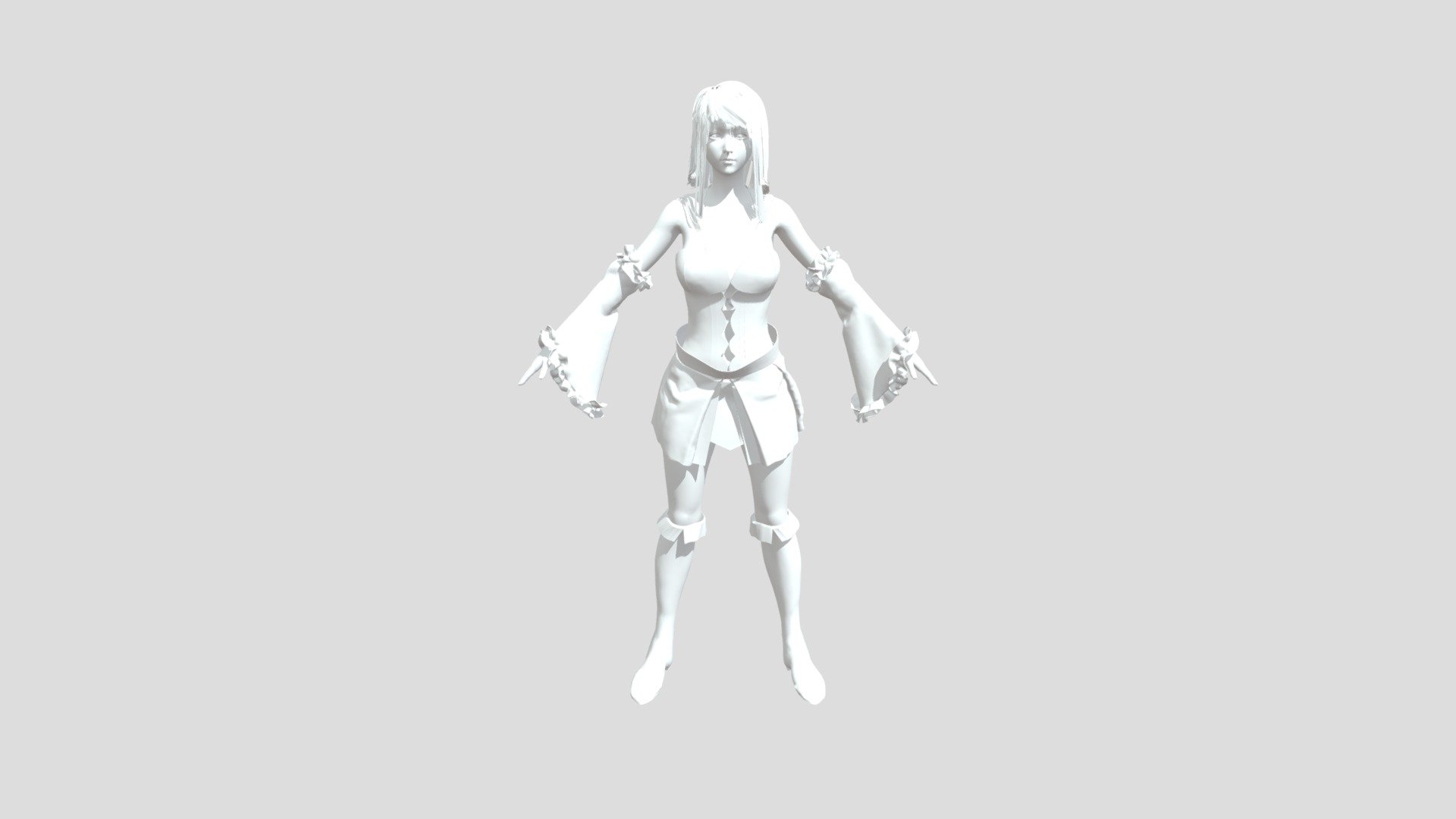 Woman Warrior 3d Model By Zhangyihua [c9737c7] Sketchfab