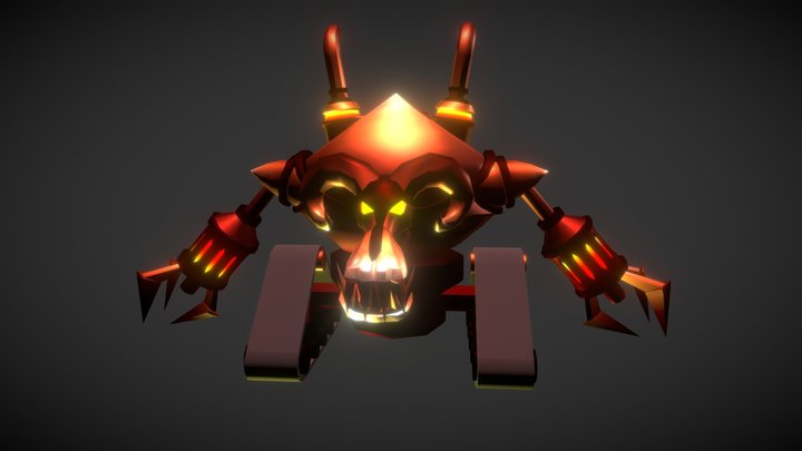 Fire Commander Animations 3D Model