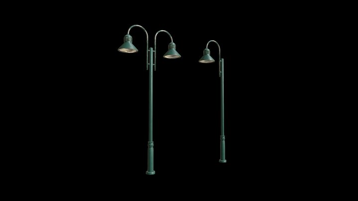 Garden lamp 3D Model