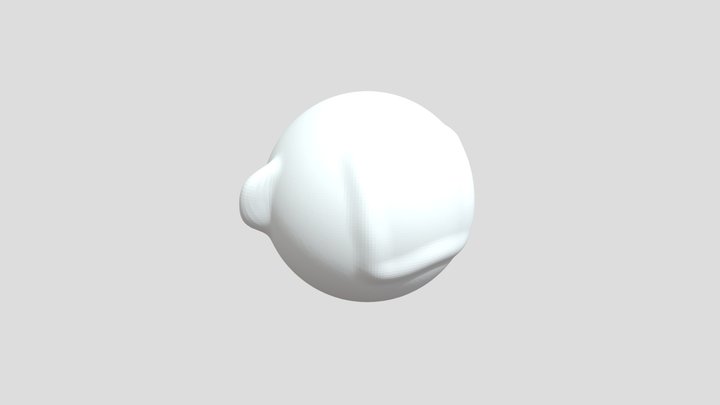 gibbon head 3D Model