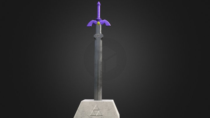 master sword 3D Model