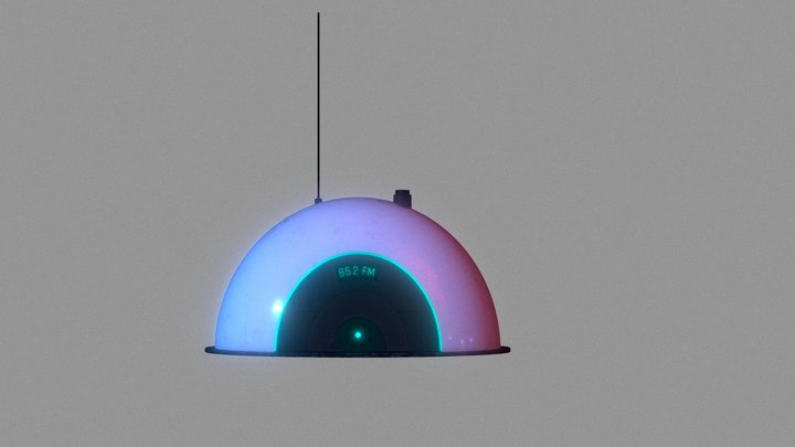 Portal radio 3D Model