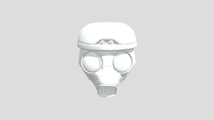 War Helmet 3D Model