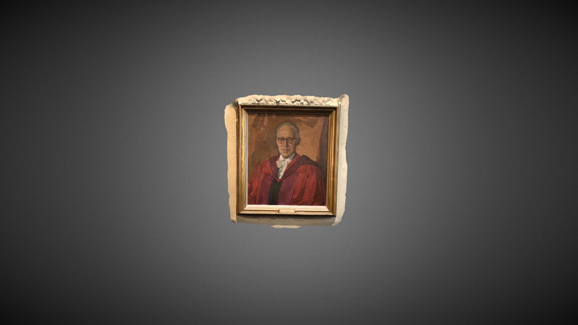 Portrait of Sir Charles Illingworth — Sketchfab embed 3D viewer