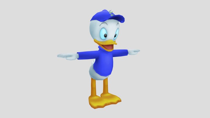 Dewey (Kingdom Hearts II) – Free 3D Model STL