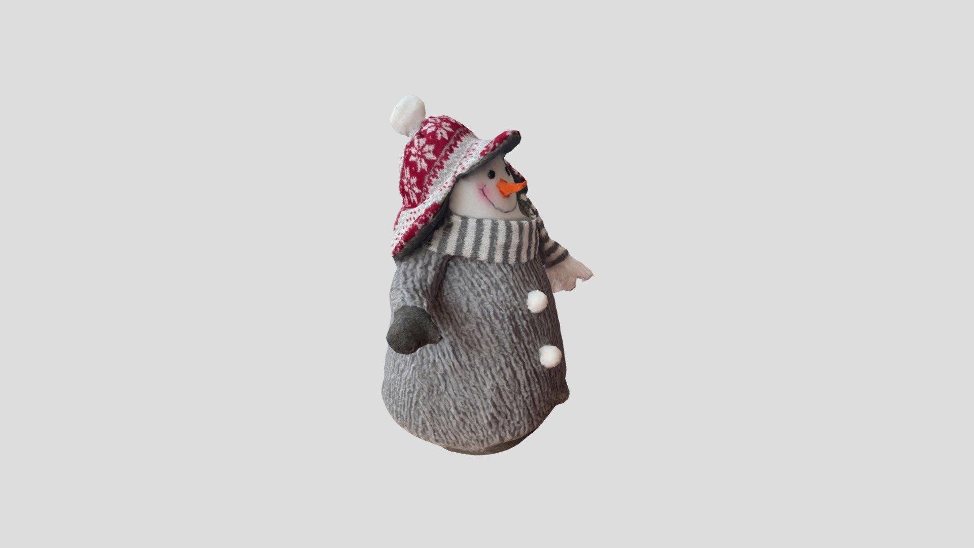 Snoman_low_poly_model - 3D model by krista.jantti [c979a15] - Sketchfab
