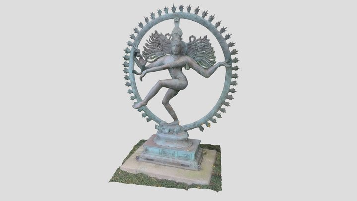 Shiva Nataraja 3D Model