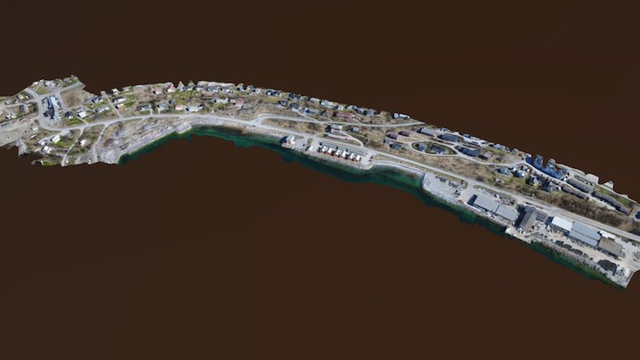 Strandveien 070617 Simplified 3d Mesh 3D Model