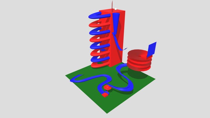 Trenton Praski 33242081 Wk4 Marble Madness 3D Model