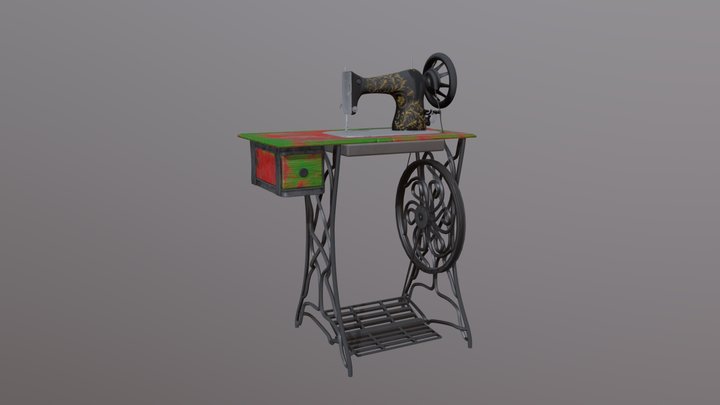Swing mechine Texture 3D Model