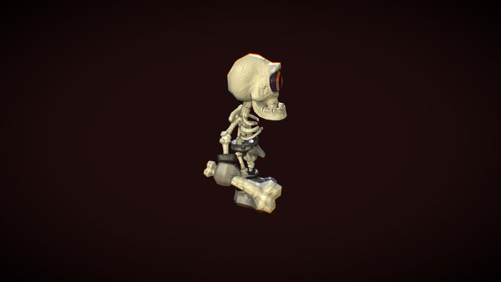 Skeleton@sketch 3D Model