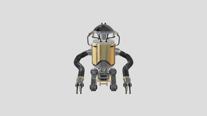 Robot Realistic 3D Model