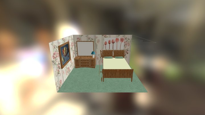 chambre cheap 3D Model