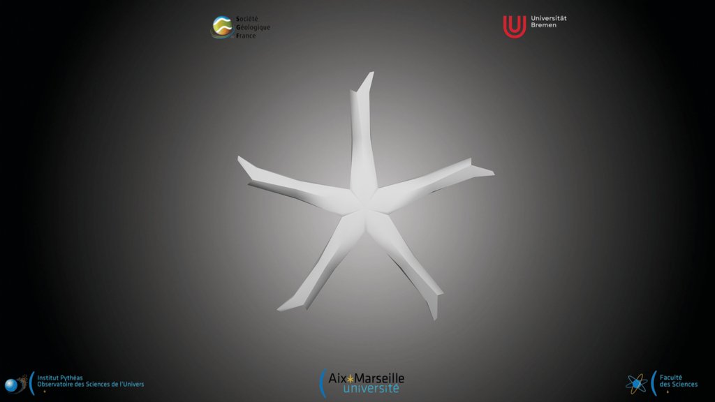Nannofossile - Discoaster hamatus