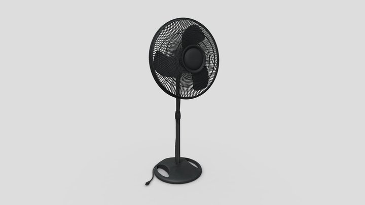 Oscillating Pedestal Fan – Modelo 3D gratuito STL