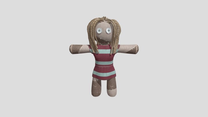 Doll_ Female 3D Model