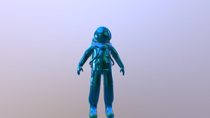 Astronauttest 3D Model