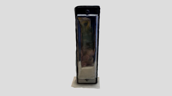 Harmonica 2 3D Model