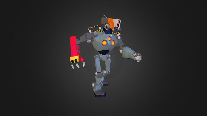 Robo-Ex-Terminator 3D Model