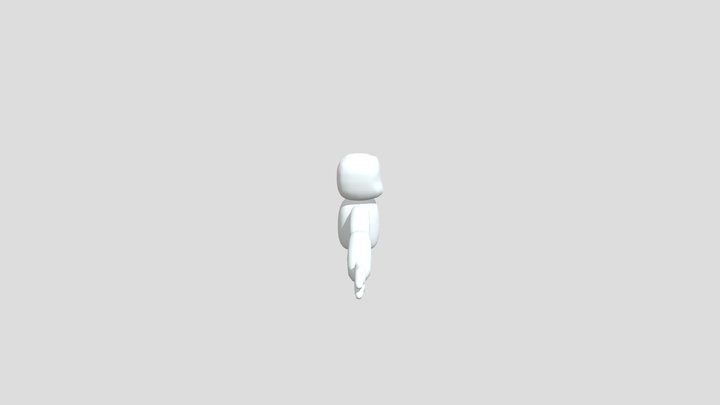 Capuchin monkey 3D Model